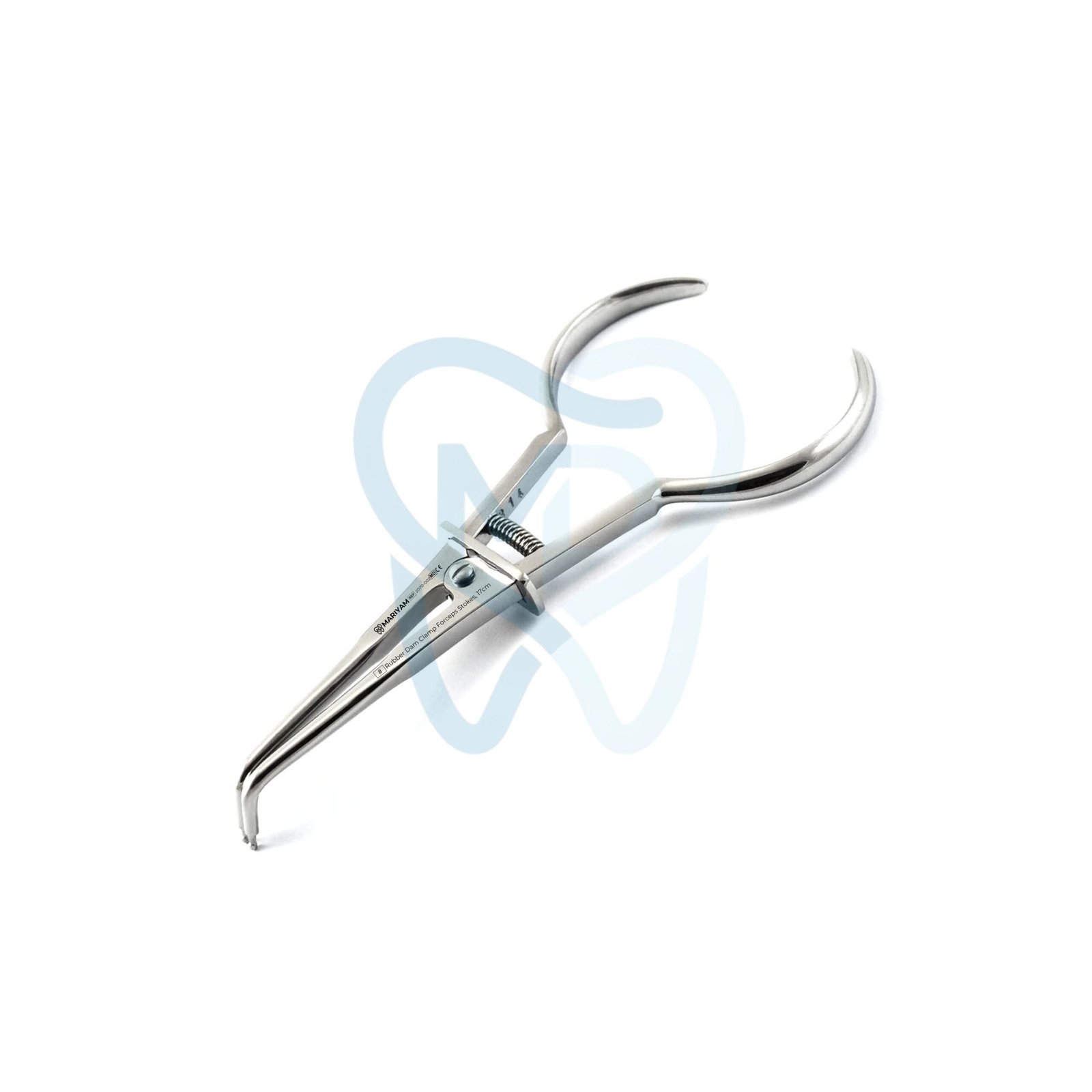 2070-002 (2) Rubber Dam Clamp Forceps Stokes, 17cm - Image 1