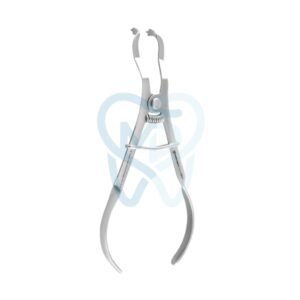 Rubber Dam Clamp Forceps Ivory, 17cm