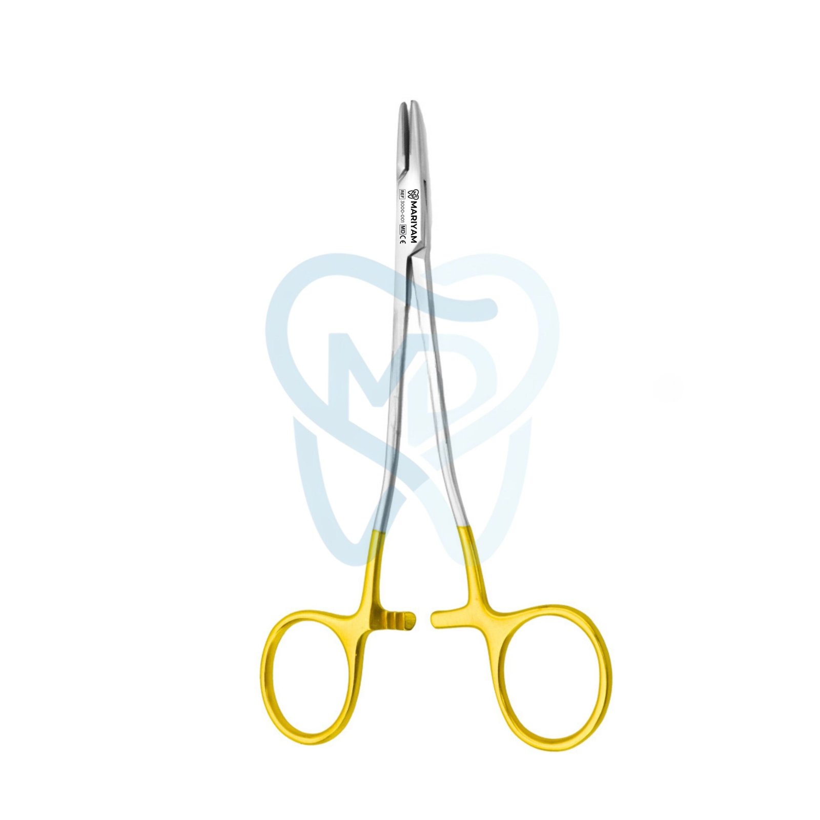 3000-001 Fine Swedish Needle Holder, Straight, 15cm, TC - Image 1