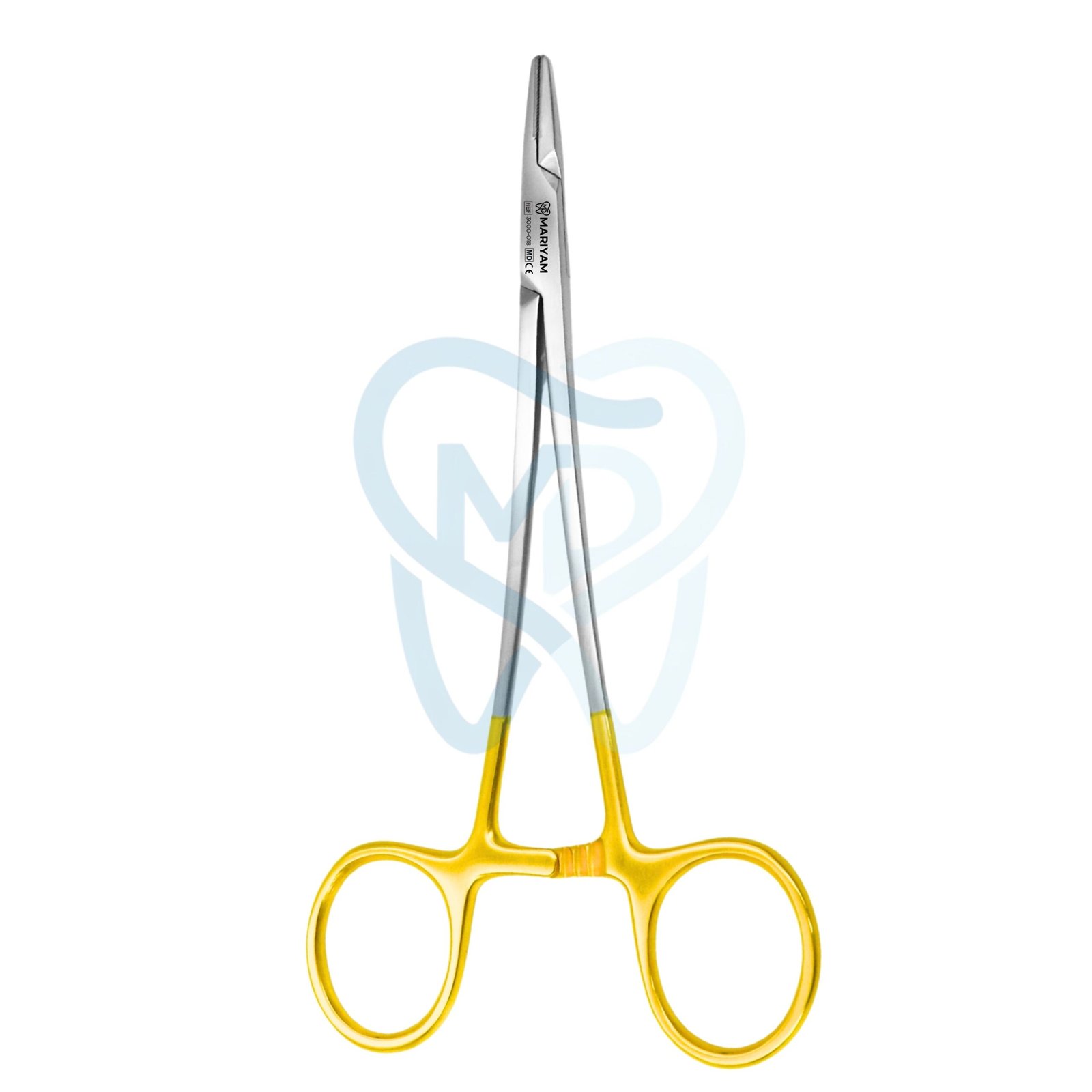 3000-018 Crile-Wood Needle Holder, Straight, 18cm, TC - Image 1