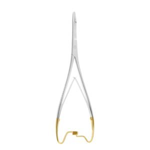 Mathieu Olsen Needle Holder, Straight, 17cm, TC