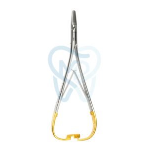 Lichtenberg Needle Holder, Curved, 17cm, TC