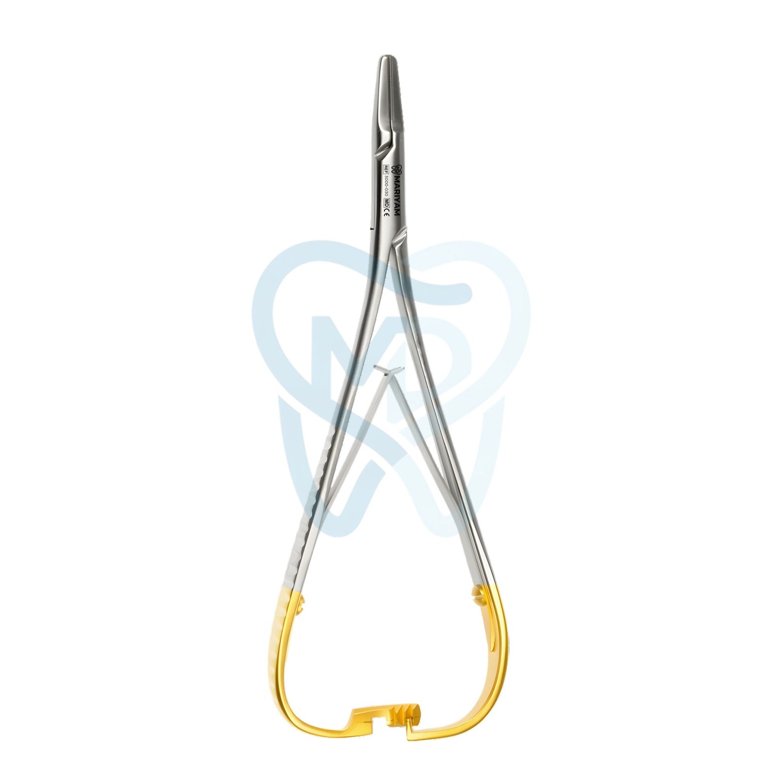 3000-030 Lichtenberg Needle Holder, Straight, 17cm, TC - Image 1
