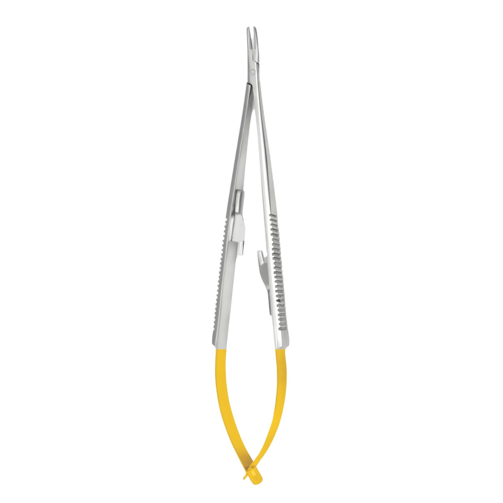 3000-033 Castroviejo Needle Holder Curved,18cm,TC - Image 1