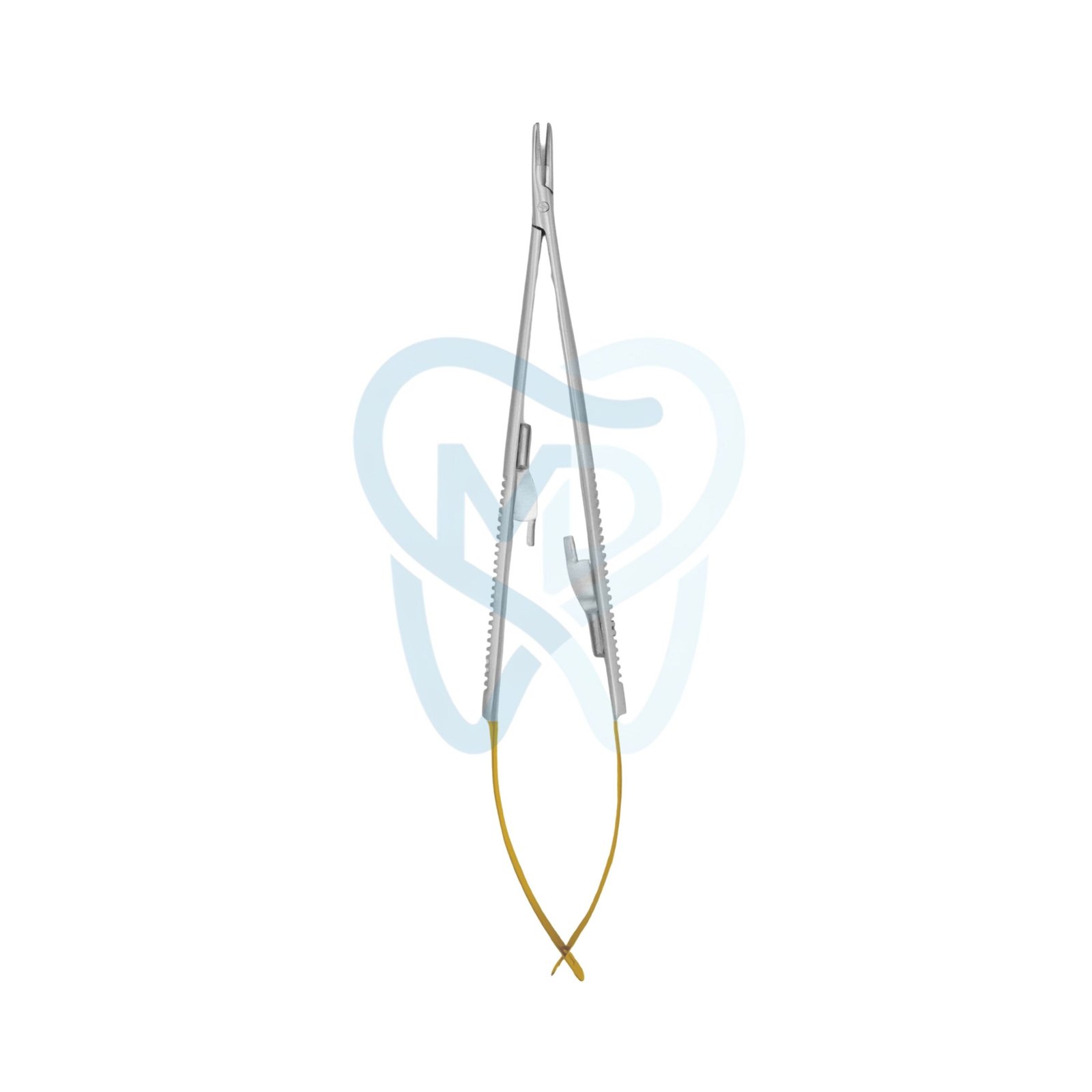 3000-036 Castroviejo Micro Needle Holder, Curved, 16cm, TC - Image 1