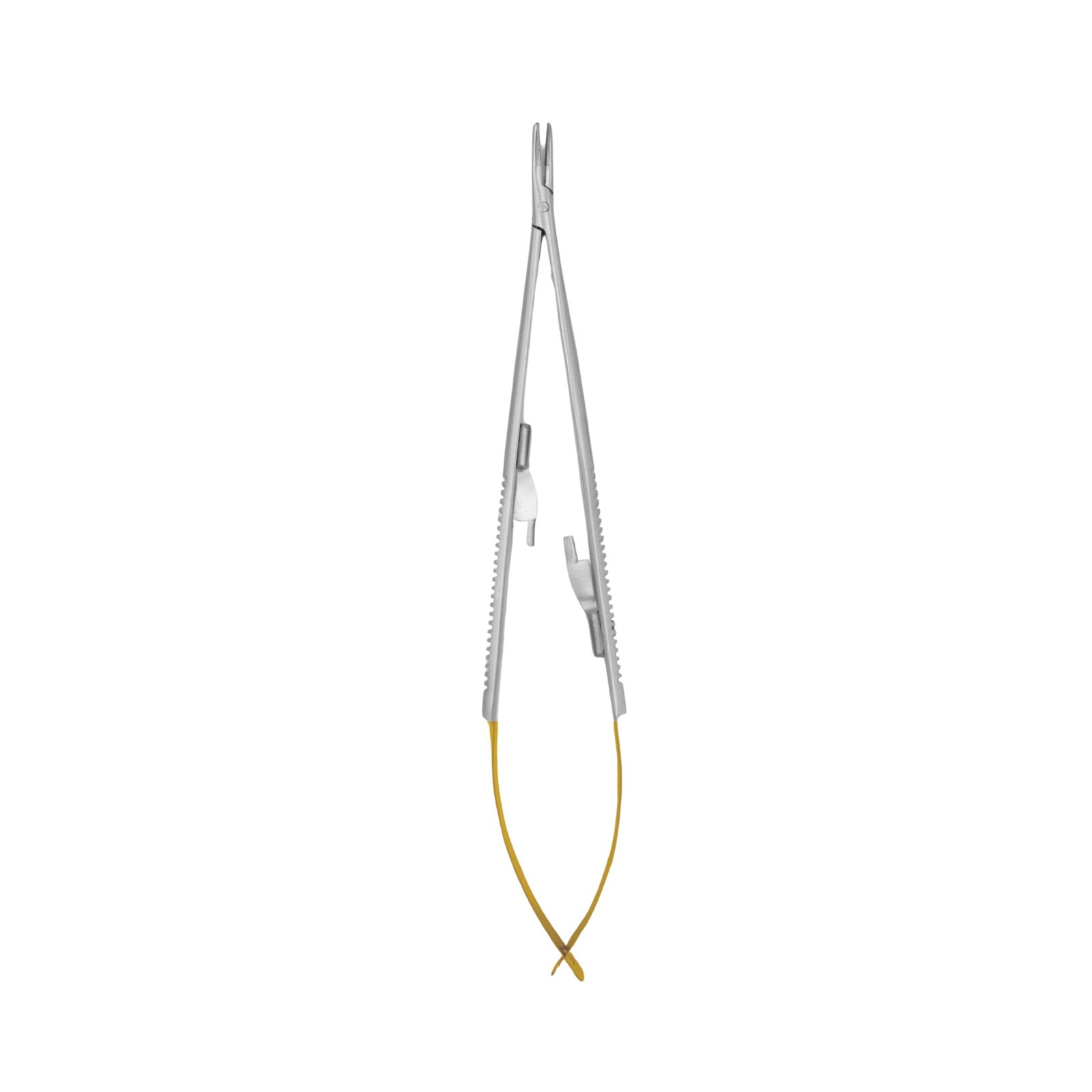 3000-036 Castroviejo Micro Needle Holder, Curved, 16cm, TC - Image 1