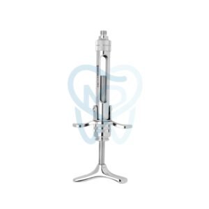 Cylinder Cartridge Syringe, 1.8 ml, Chrome-plated, with Metric Thread, without aspiration