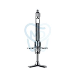 Self Aspirating Syringe, Brass, 1.8 ml, with Metric Thread