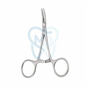 Micro Mosquito Forceps, Curved, 10cm