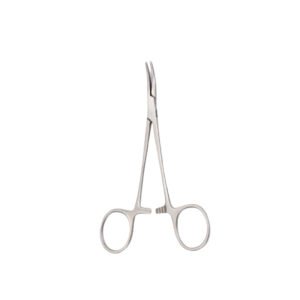 Micro Mosquito Forceps, Curved, 12cm