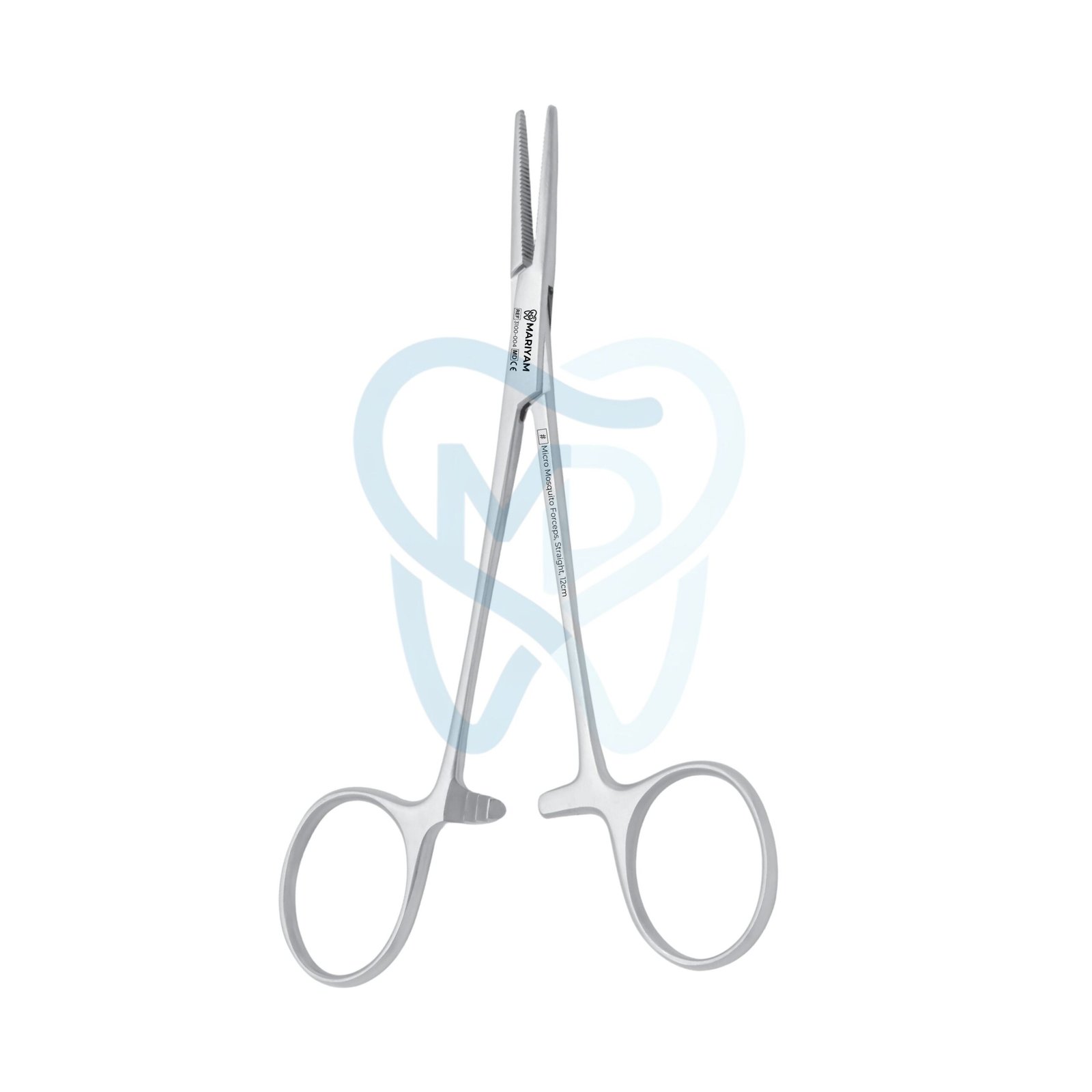 3100-004 Micro Mosquito Forceps, Straight, 12cm - Image 1