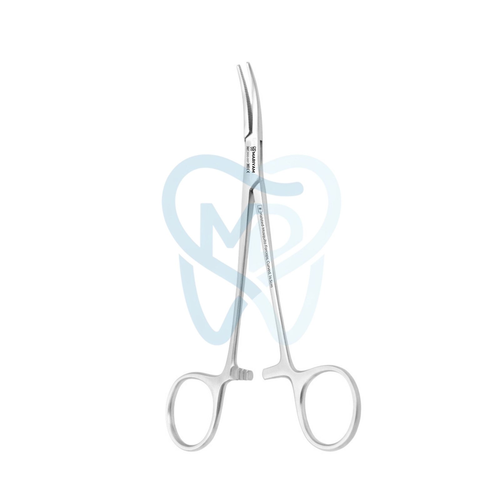 3100-007 Halsted-Mosquito Forceps, Curved, 14.5cm - Image 1