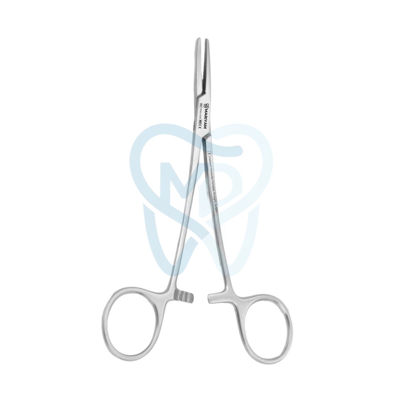 3100-008 Halsted-Mosquito Forceps, Straight, 14.5cm - Image 1