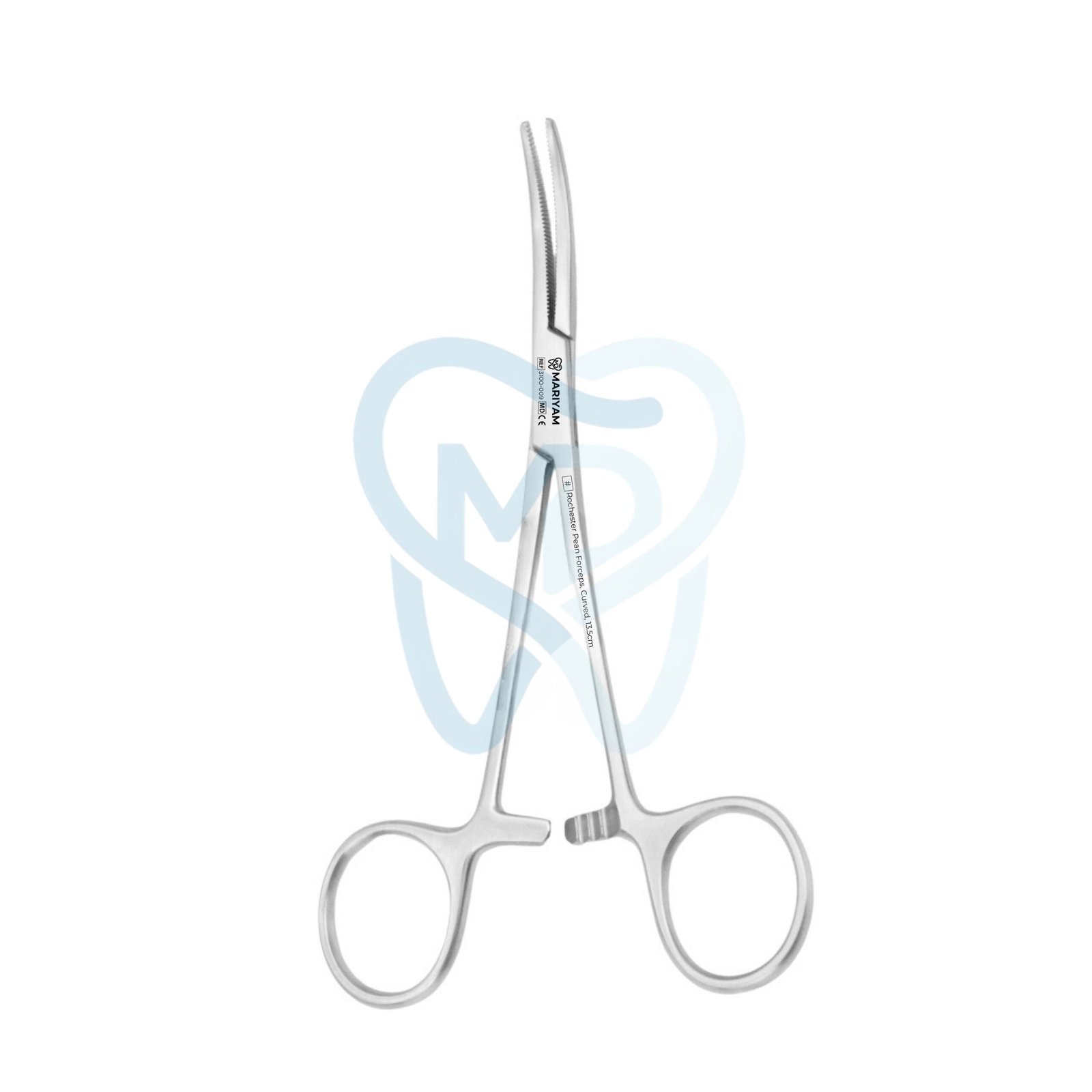 3100-009 Rochester Pean Forceps, Curved, 13.5cm - Image 1