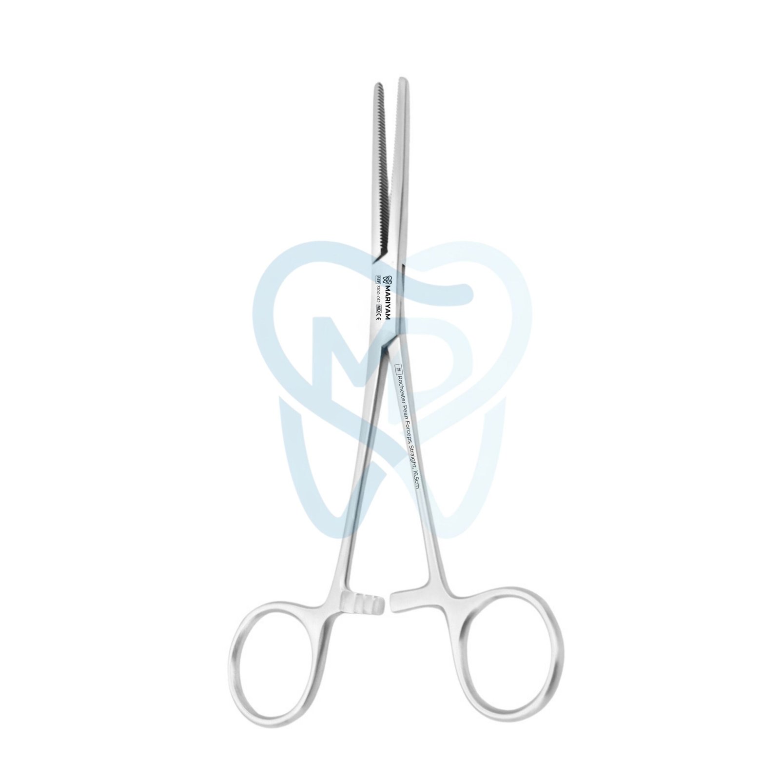 3100-012 Rochester Pean Forceps, Straight, 16.5cm - Image 1