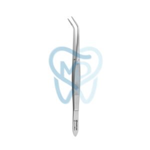 Flagg Tweezer, Half Serrated, Fig 3., 16cm