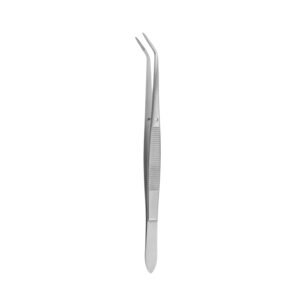 Flagg Tweezer, Half Serrated, Fig 3., 16cm