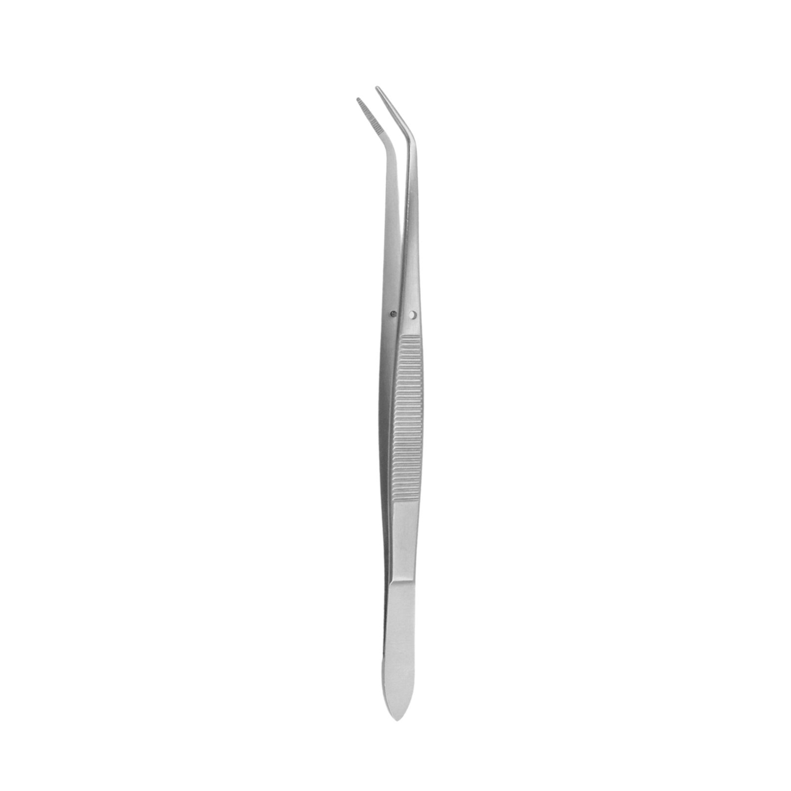 3200-015 Flagg Tweezer, Half Serrated, Fig 3., 16cm - Image 1