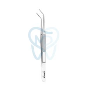 College Tweezer, Long Serrated, 15cm
