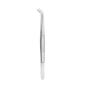 College Tweezer, Short Serrated 13mm, 15cm