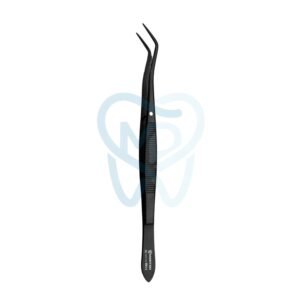 Meriam Tweezer, Serrated, Fig 1., 16cm,Black