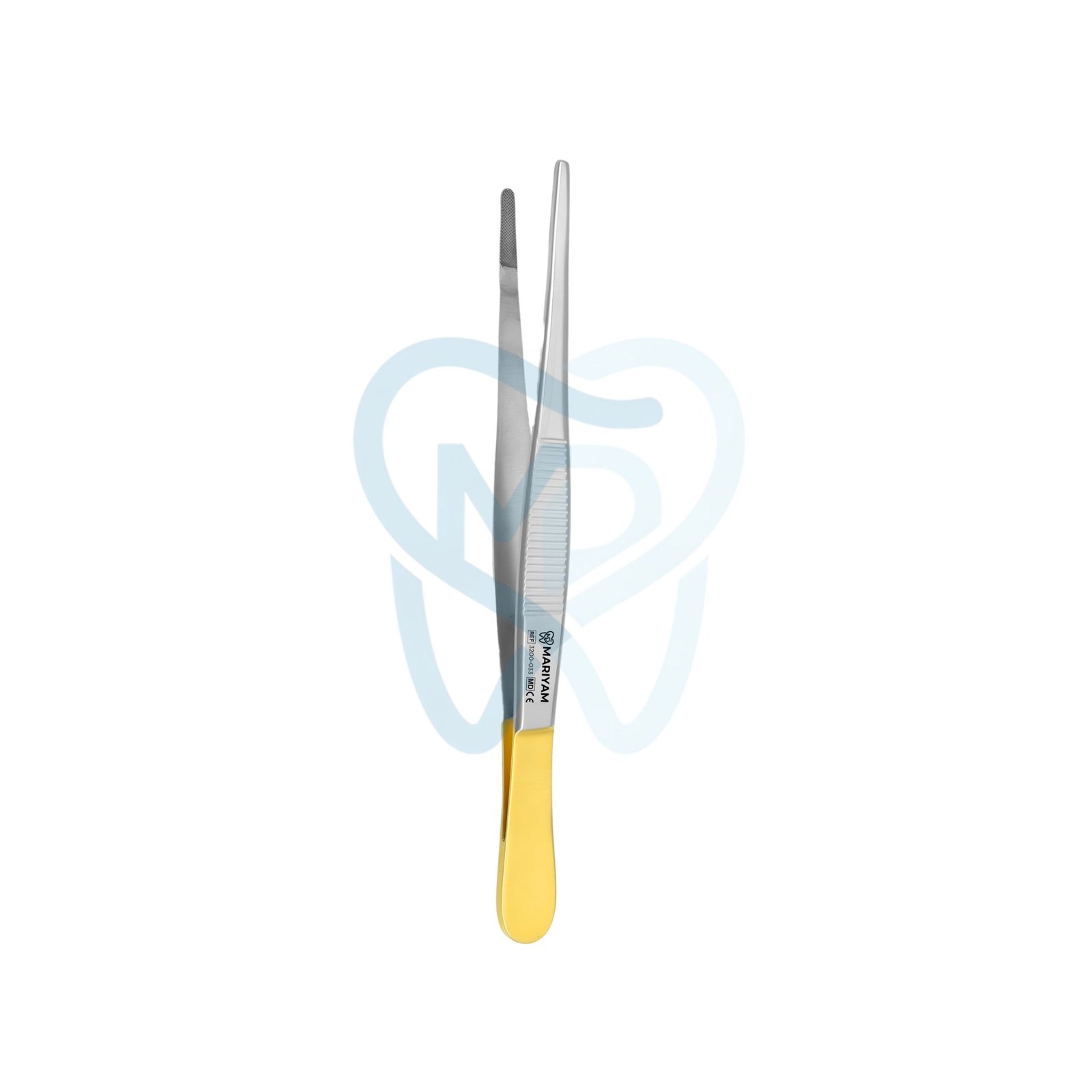 3200-033 Anatomical Dressing Forceps, Standard Pattern, 13cm, TC - Image 1