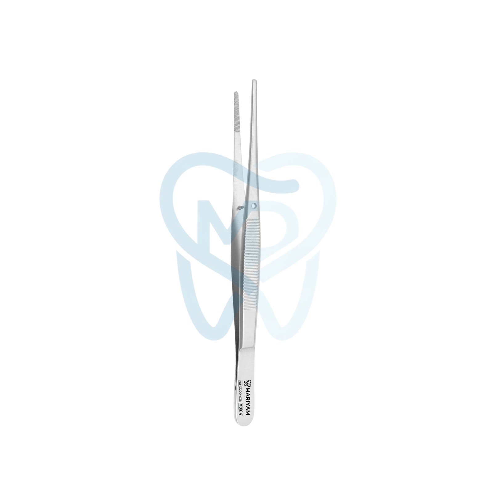 3200-038 Semken Tweezer, Straight, 12cm - Image 1