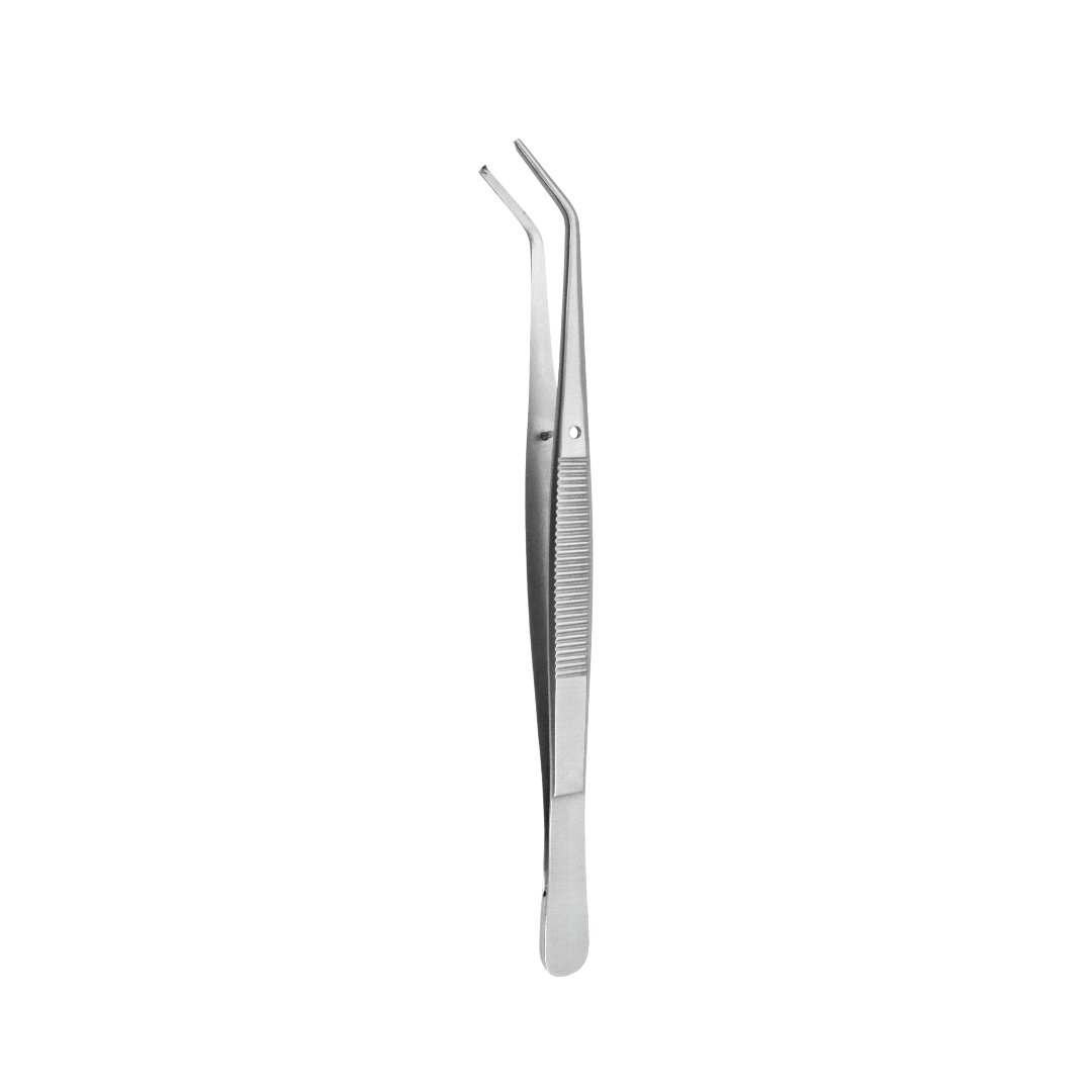3200-041 Semken Tweezer, Angled, 1-2, 15cm - Image 1