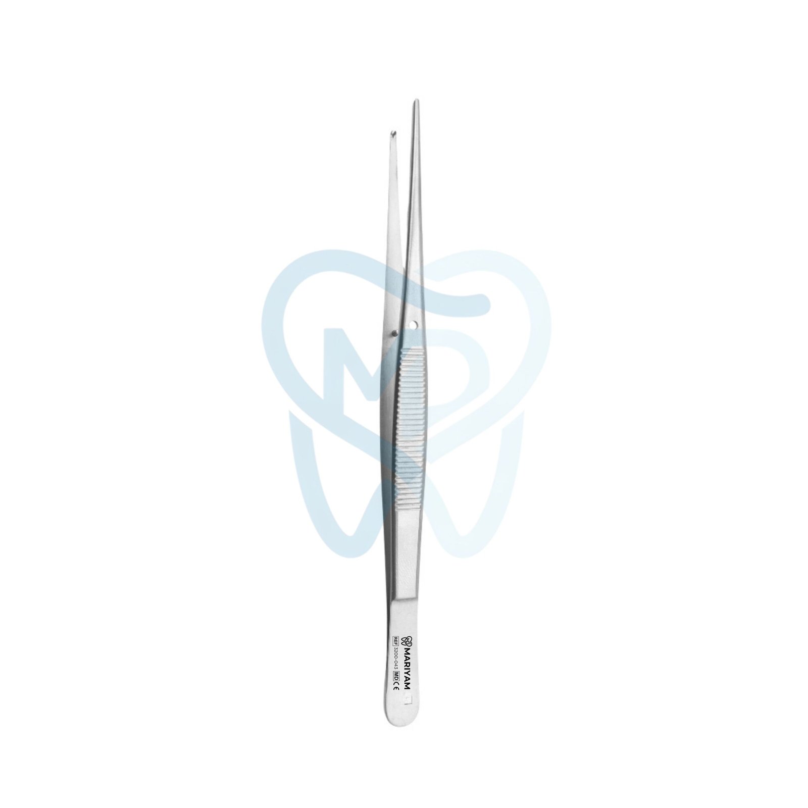 3200-043 Semken Tweezer, Straight, 1-2, 15cm - Image 1