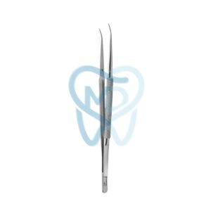 Micro Surgical Tweezer, Curved, 1-2, 18cm