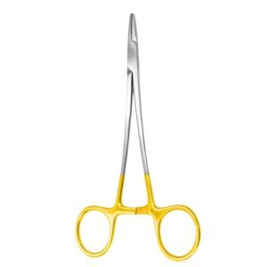 Crile-Wood Needle Holder, Straight, 18cm, TC