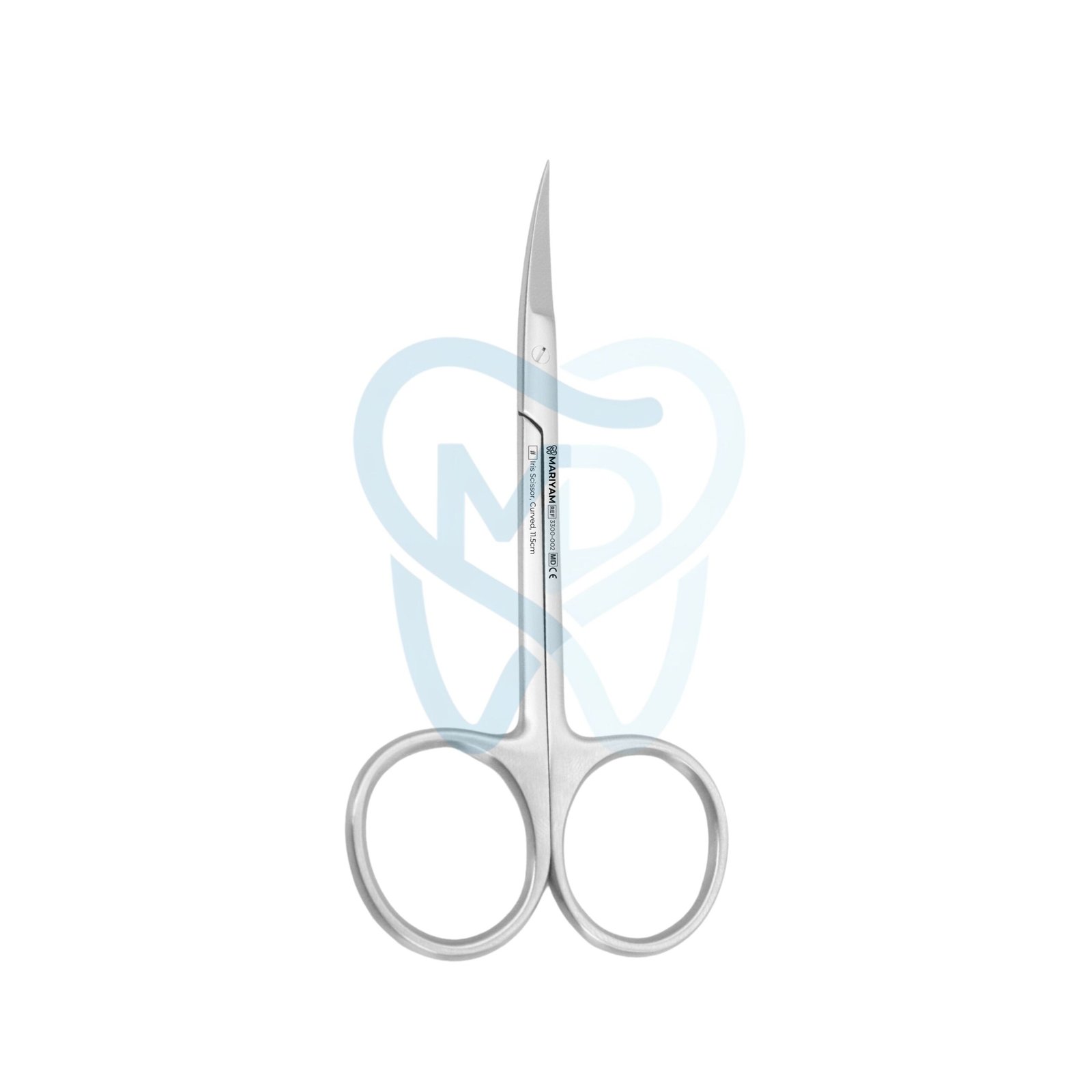 3300-002 Iris Scissor, Curved, 11.5cm - Image 1