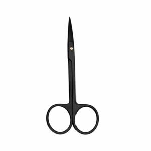 Iris Scissor, Curved, 11.5cm, Black, Super-cut, TC