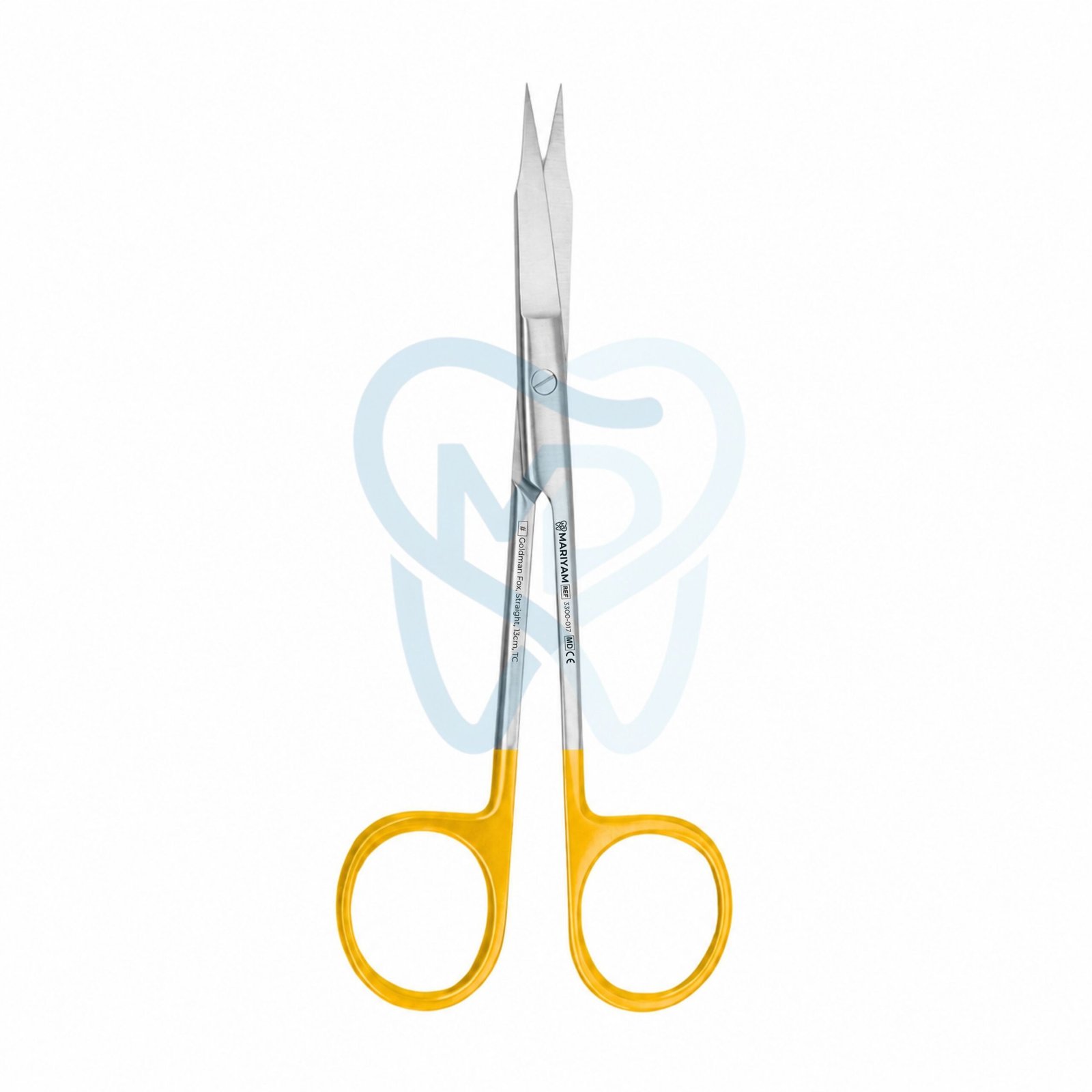 3300-017 Goldman Fox, Straight, 13cm, TC - Image 1