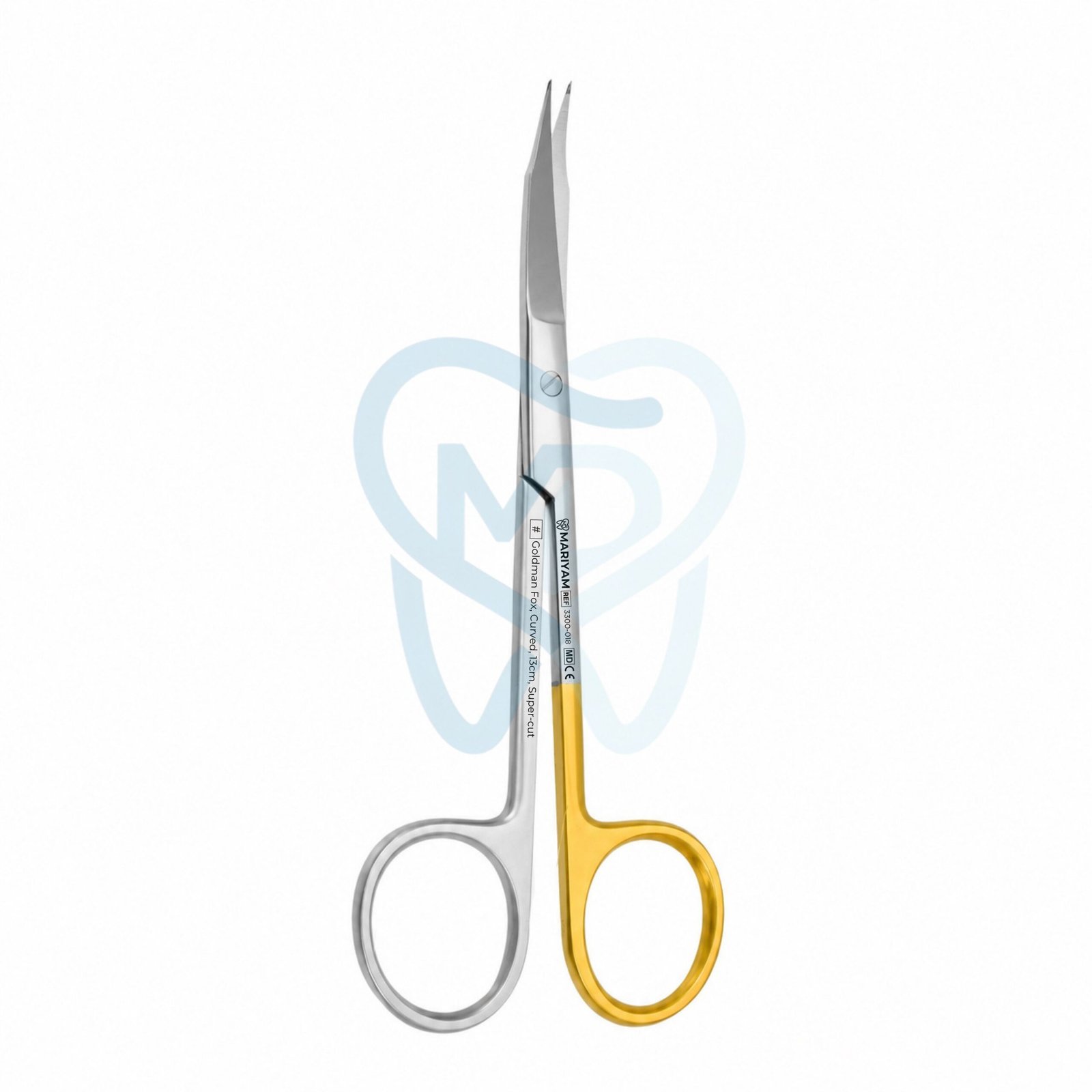 3300-018 Goldman Fox, Curved, 13cm, Super-cut - Image 1