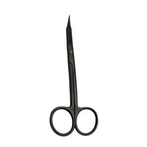 Goldman Fox, Straight, 13cm, Black, Super-cut, TC