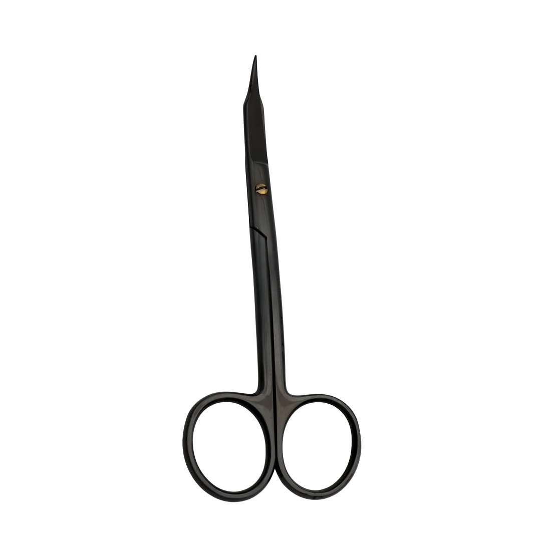 3300-021 Goldman Fox, Straight, 13cm, Black, Super-cut, TC - Image 1