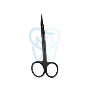 La Garange Scissor, Double Curved, 11.5 cm, Black, Super-cut, TC
