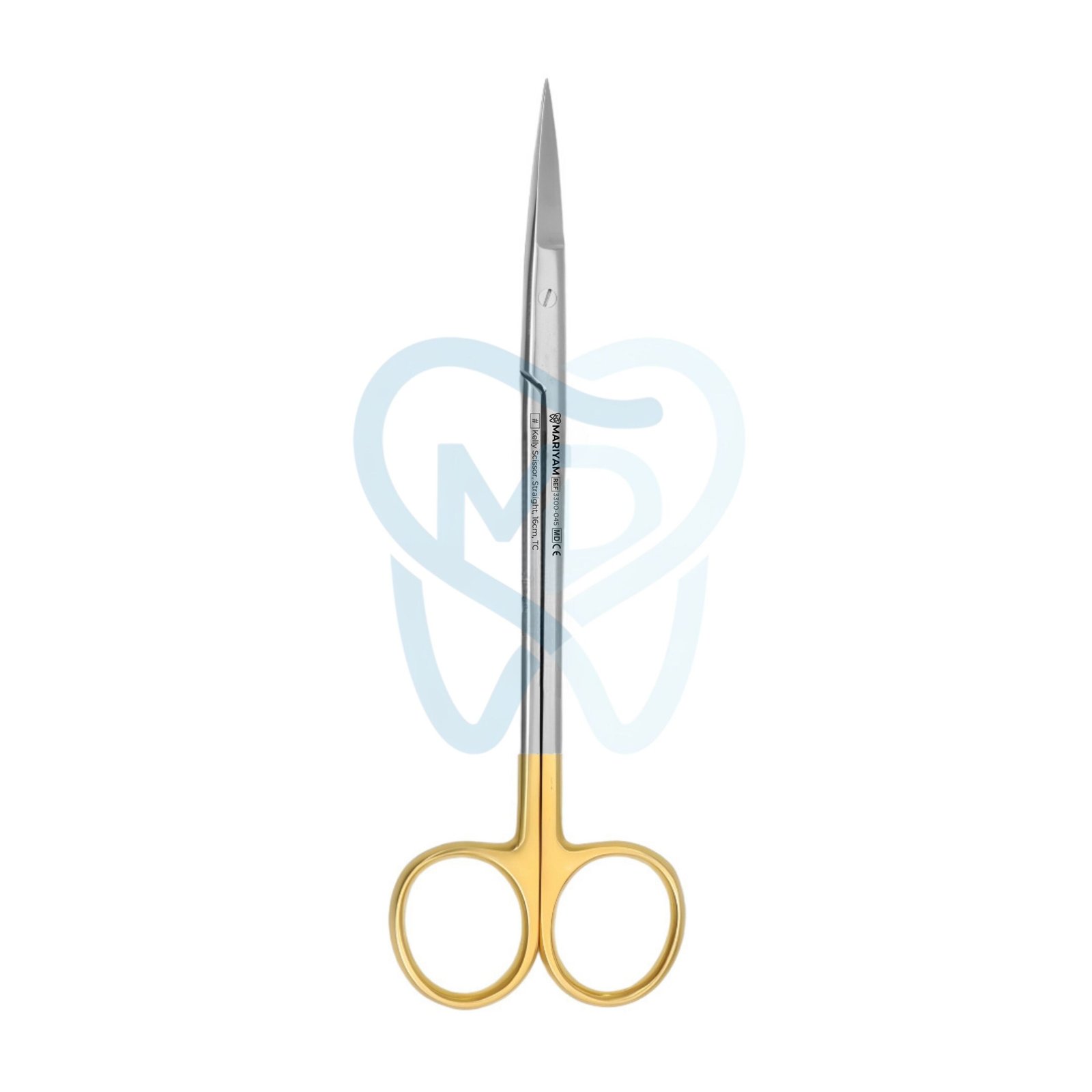 3300-045 Kelly Scissor, Straight, 16cm, TC - Image 1