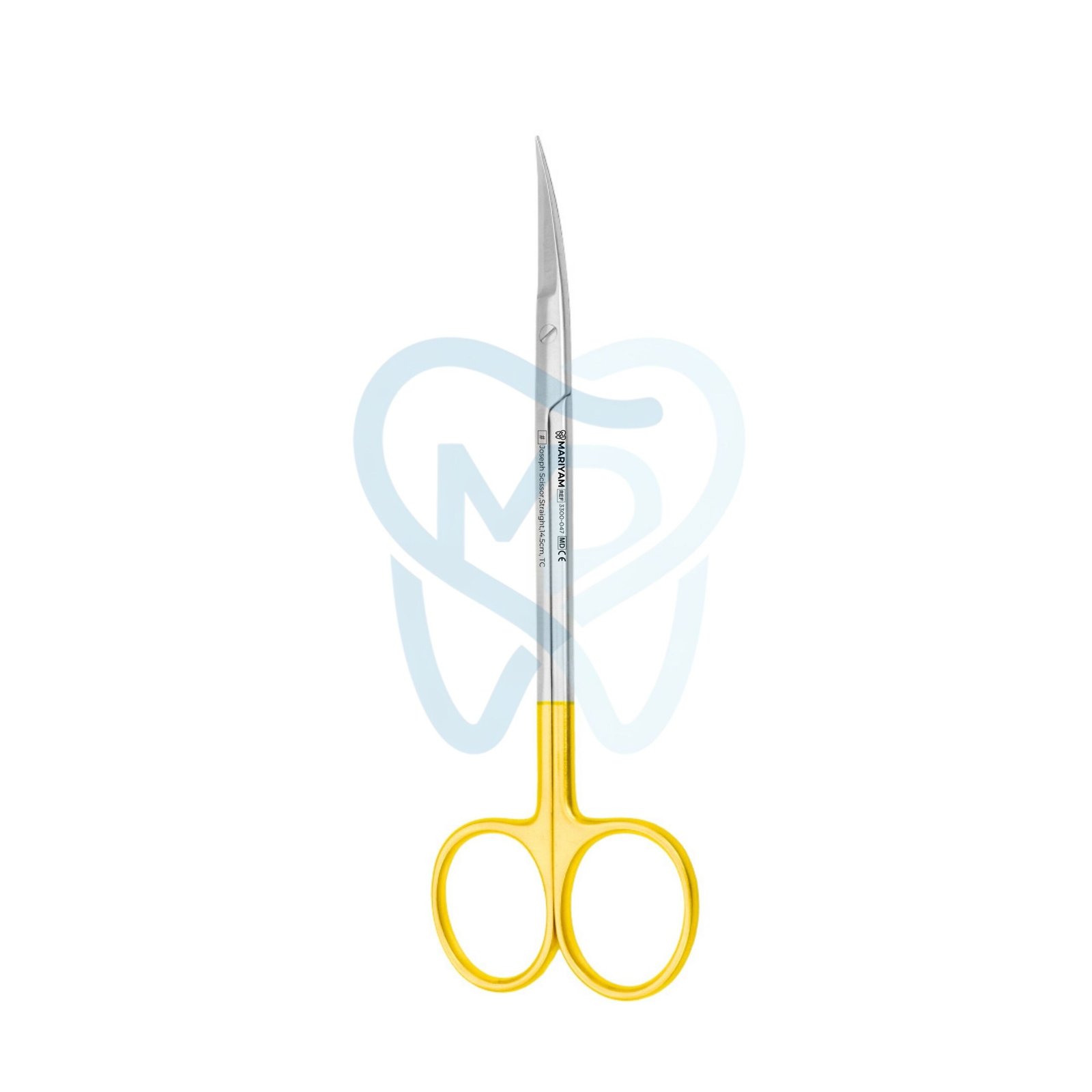 3300-047 Joseph Scissor,Straight,14.5cm, TC - Image 1