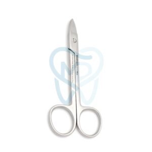 Crown Scissor, BeeBee, Saw Edge, Curved, 13cm