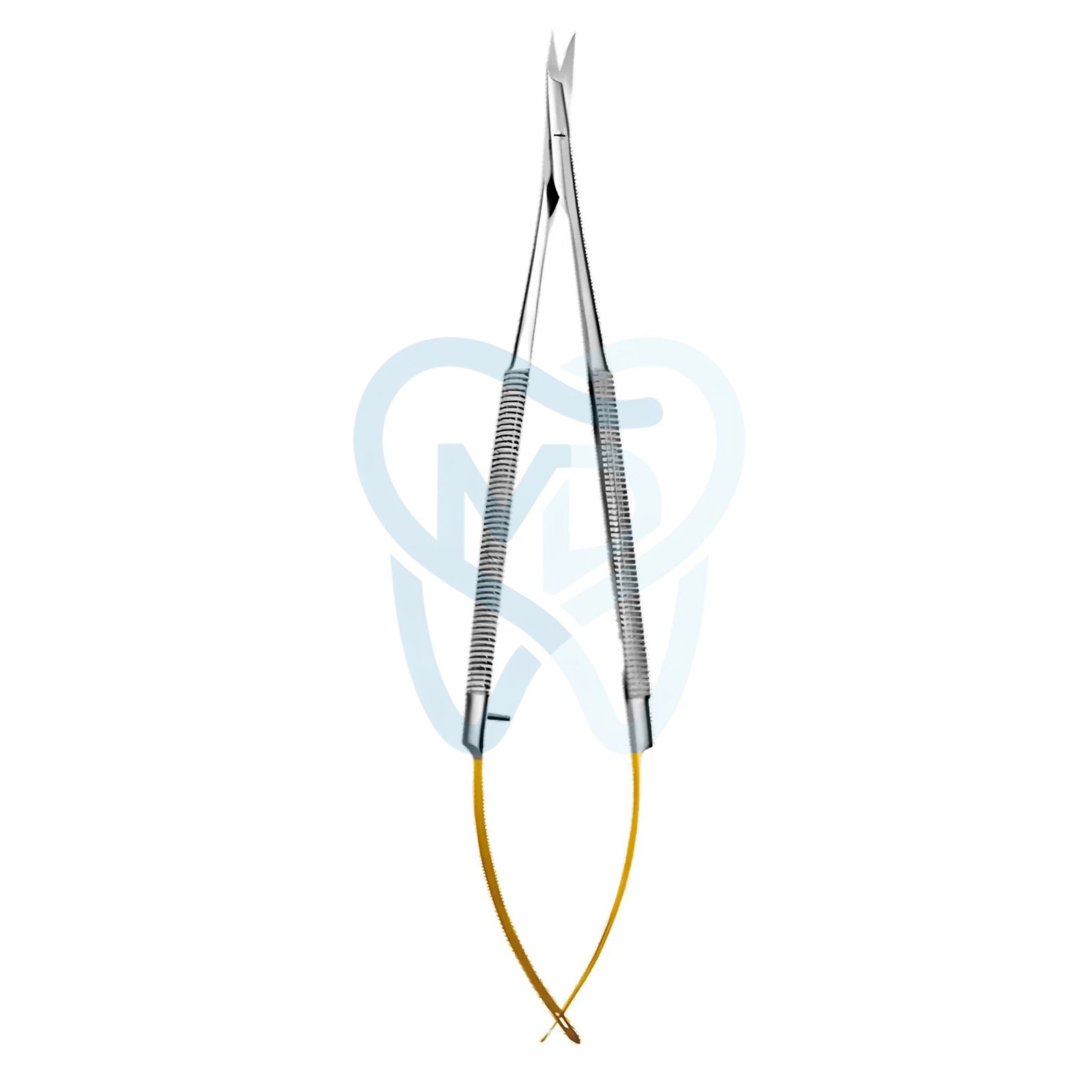 3300-070 Microsurgical Scissor, Curved, 14.5cm,TC - Image 1