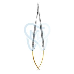 Microsurgical Scissor,  Straight, 14.5cm,TC