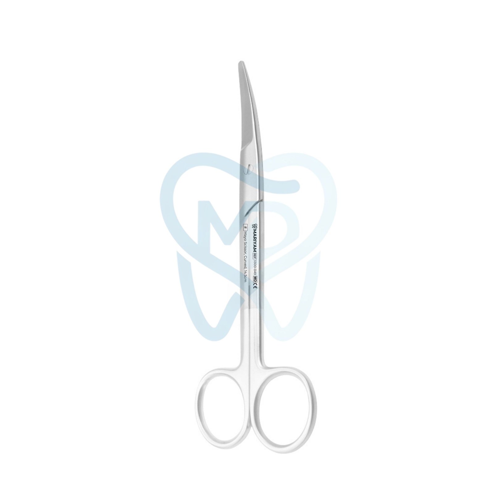 3300-49 Mayo Scissor, Curved, 14.5cm - Image 1