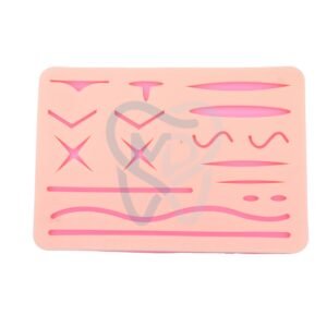 Silicone Suture Practice Pad, 17 shapes, 175mmx120mm