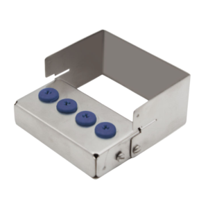 Bur Holder for 4, Blue