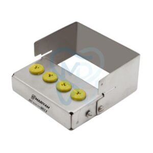 Bur Holder for 4, Yellow