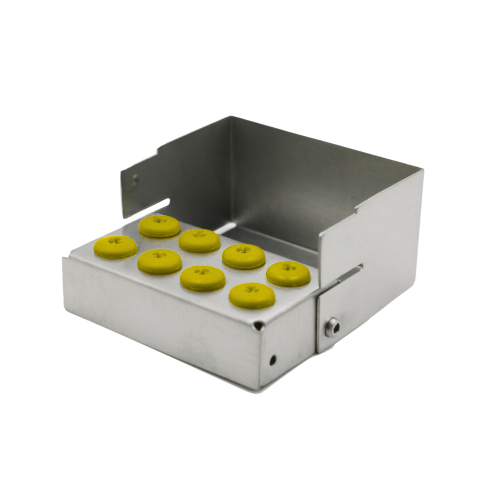 5050-051 Bur Holder for 8, Yellow - Image 1