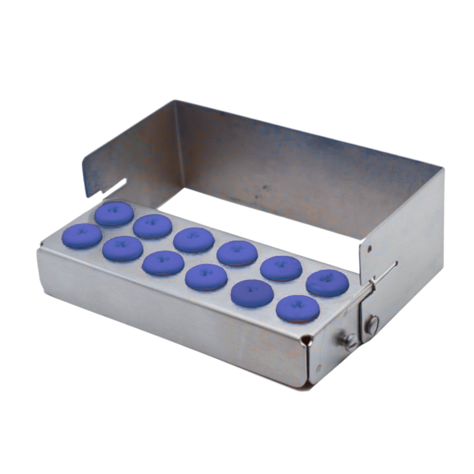 5050-052 Bur Holder for 12, Blue - Image 1