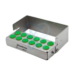 Bur Holder for 12, Green